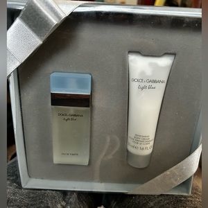 Dolce & Gabbana Light Blue 2PCS Set For Women - NEW WITH BOX